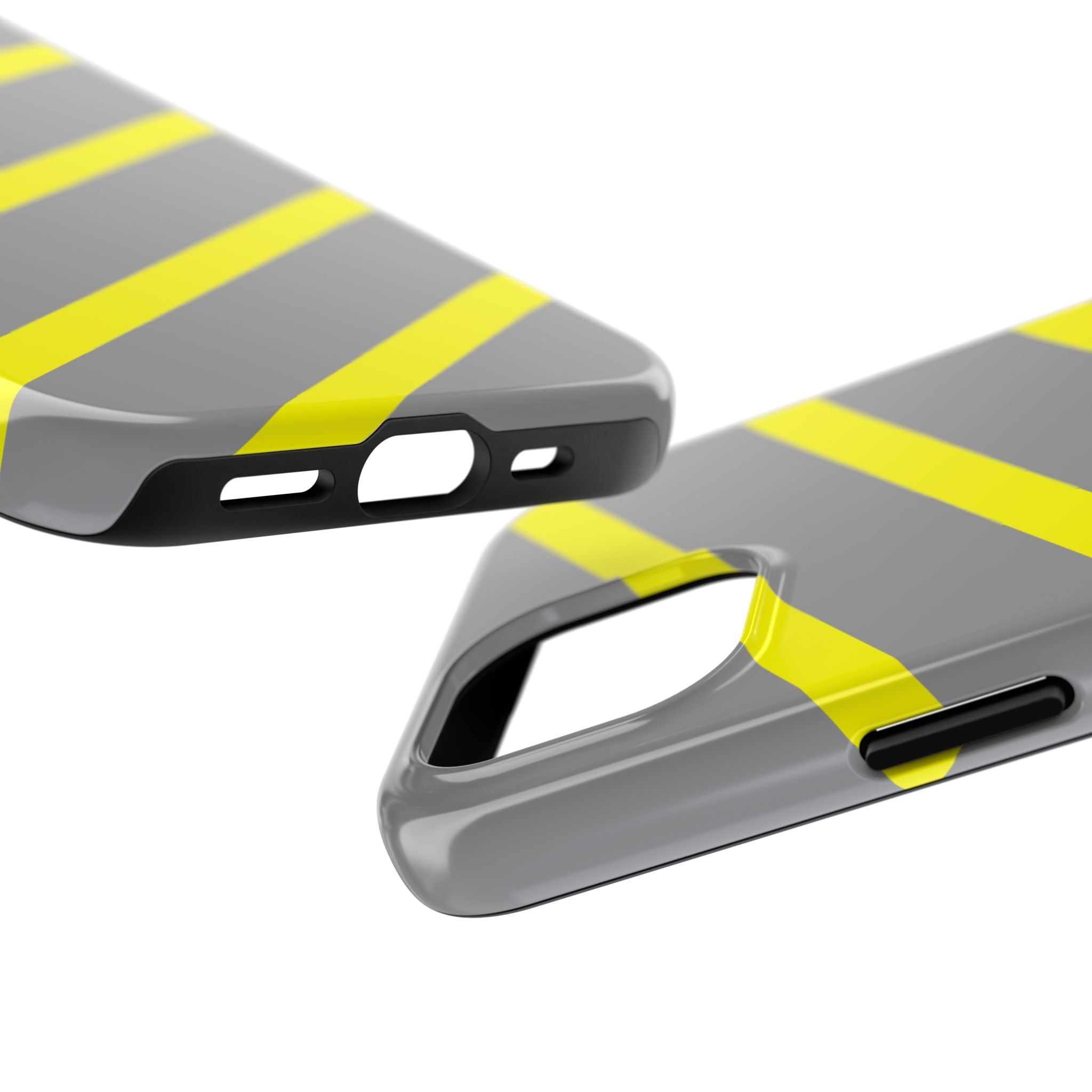 Copy of Tough Phone Case — Blue Diagonal Stripe Shockproof Cover