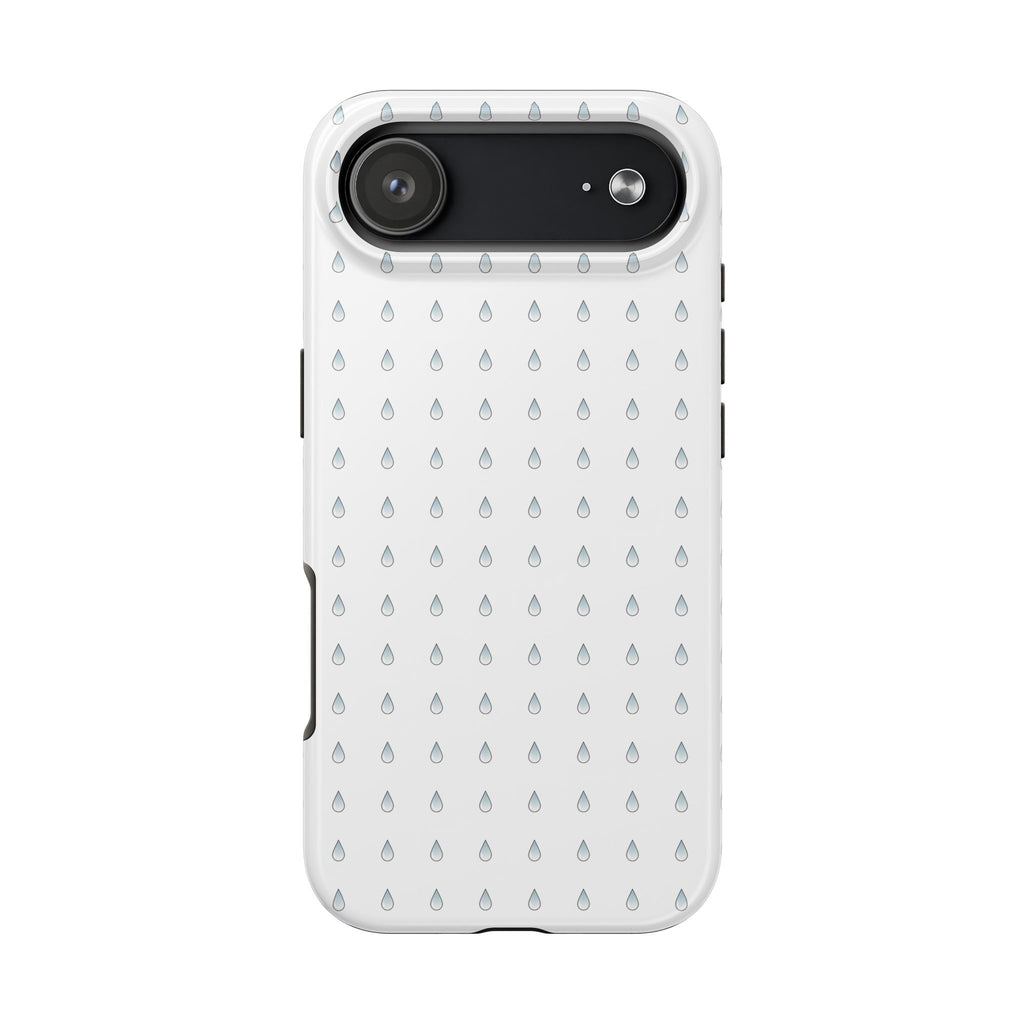 Tough Phone Case — Minimal Raindrop Protective Cover