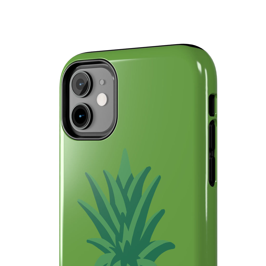 Pineapple Tough Phone Case — Tropical Green Protective Phone Cover