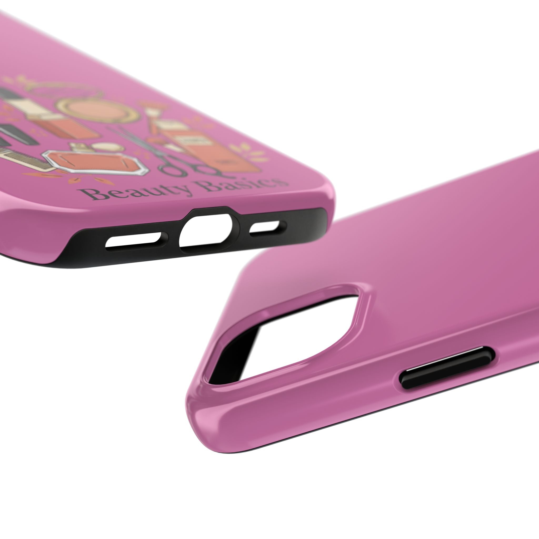 Beauty Basics Tough Phone Cases - Pink