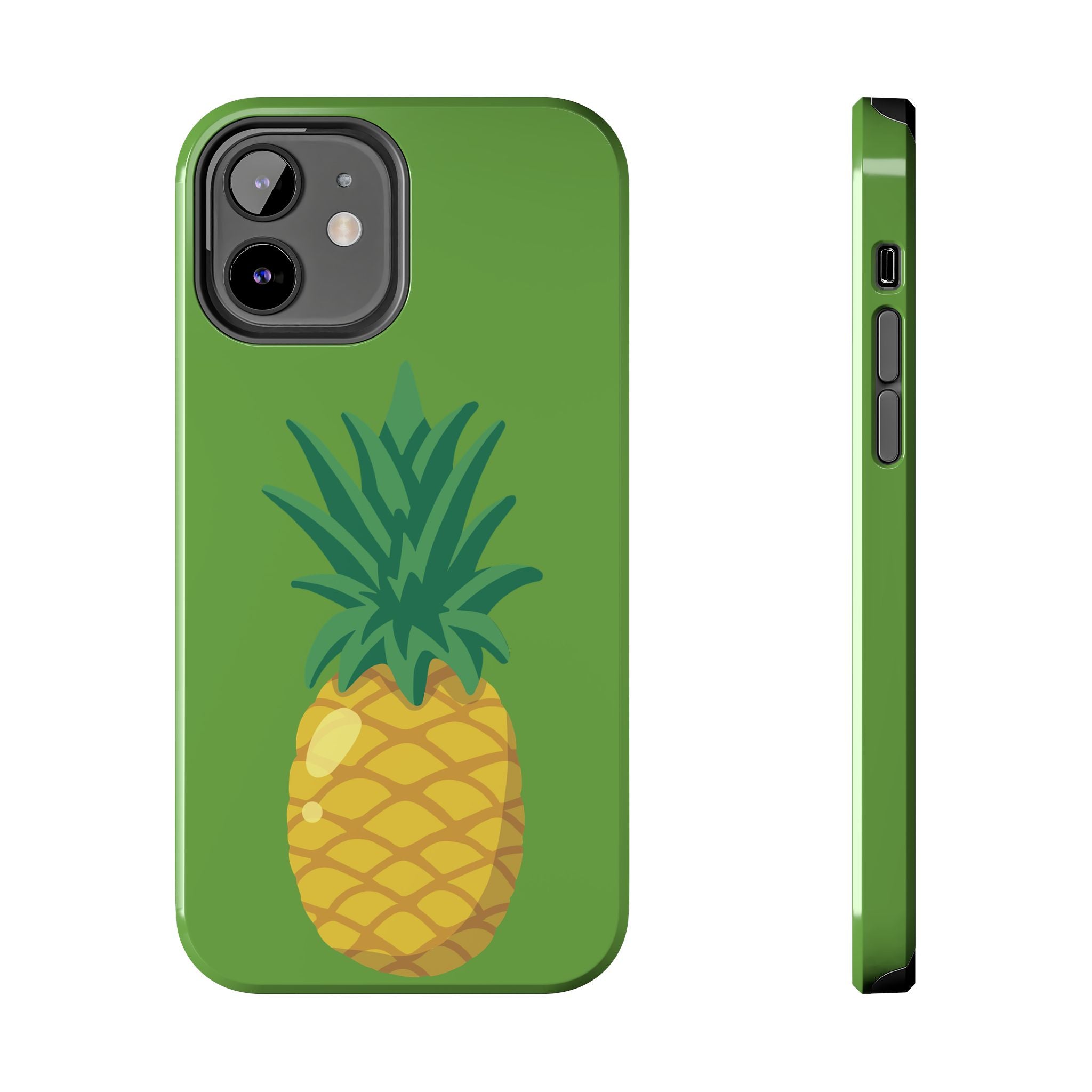 Pineapple Tough Phone Case — Tropical Green Protective Phone Cover