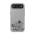 Fitness Gear Tough Phone Case — Dumbbells, Kettlebells & Jump Rope Design