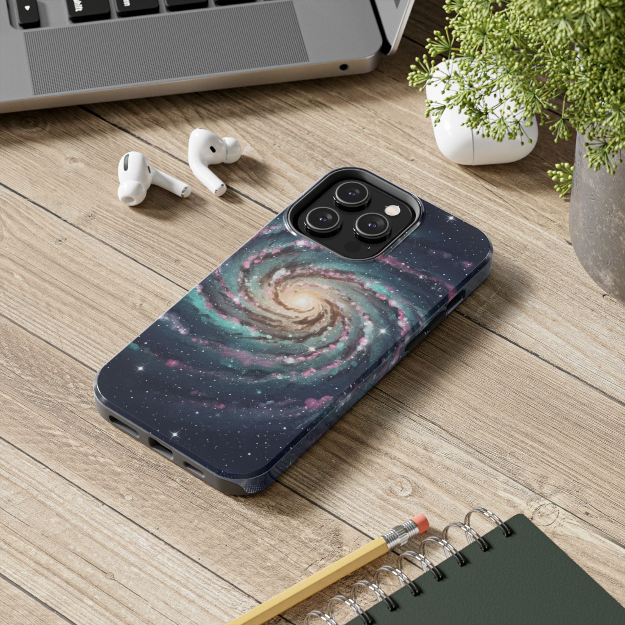 Copy of Galaxy Spiral Tough Phone Case | Nebula Space Art, Stars