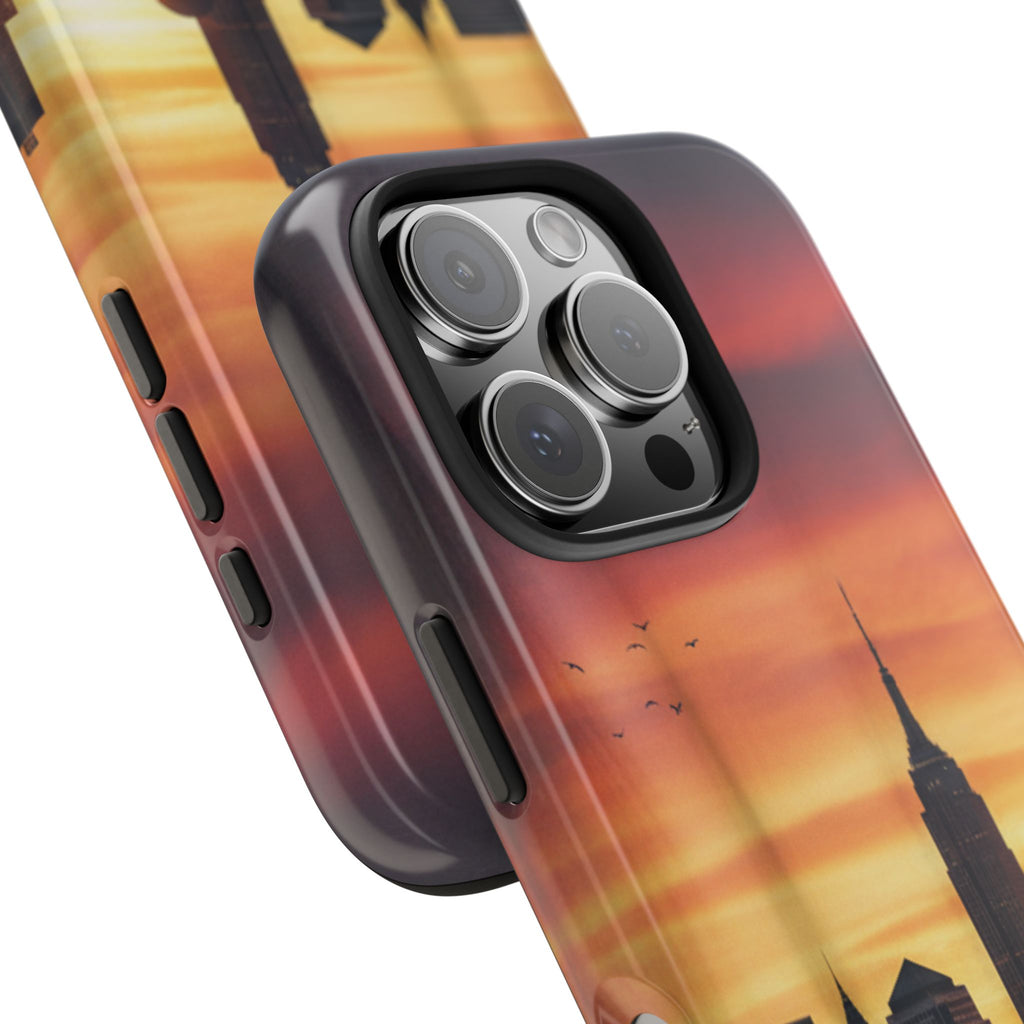 Tough Phone Case — NYC Skyline Sunset Protective Cover
