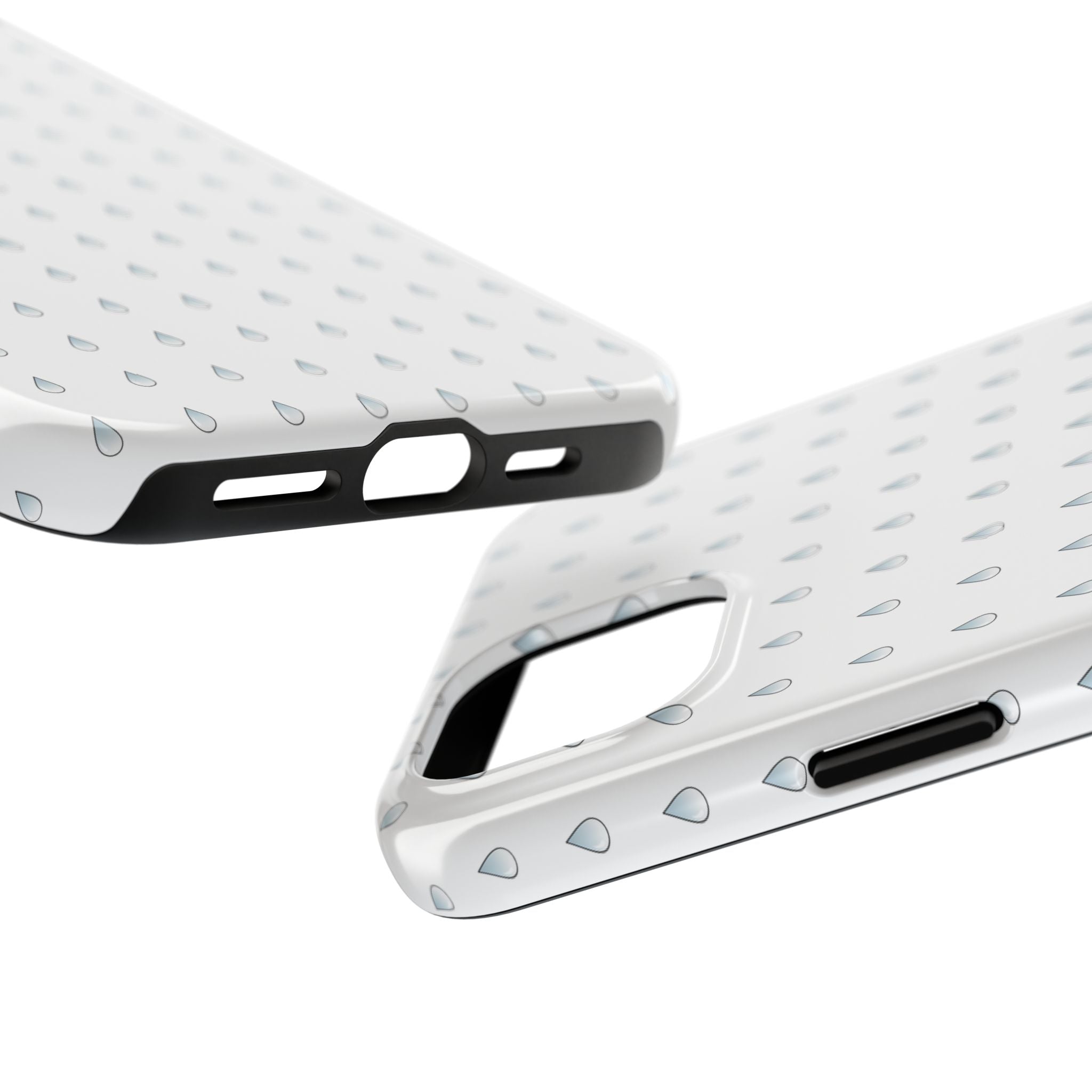 Tough Phone Case — Minimal Raindrop Protective Cover