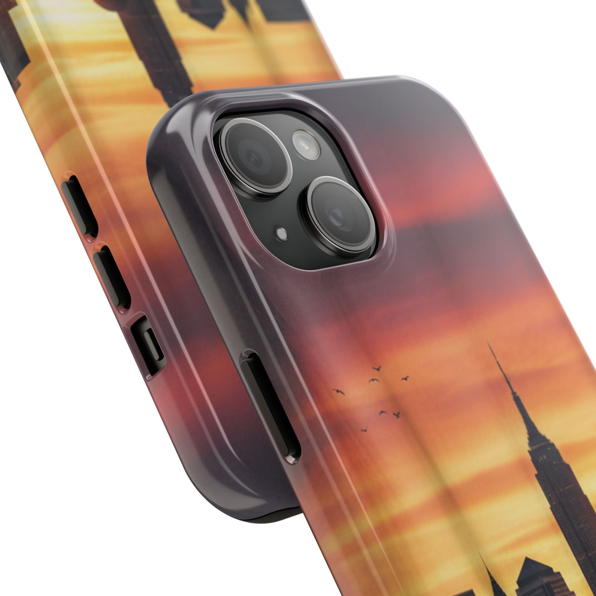 Tough Phone Case — NYC Skyline Sunset Protective Cover