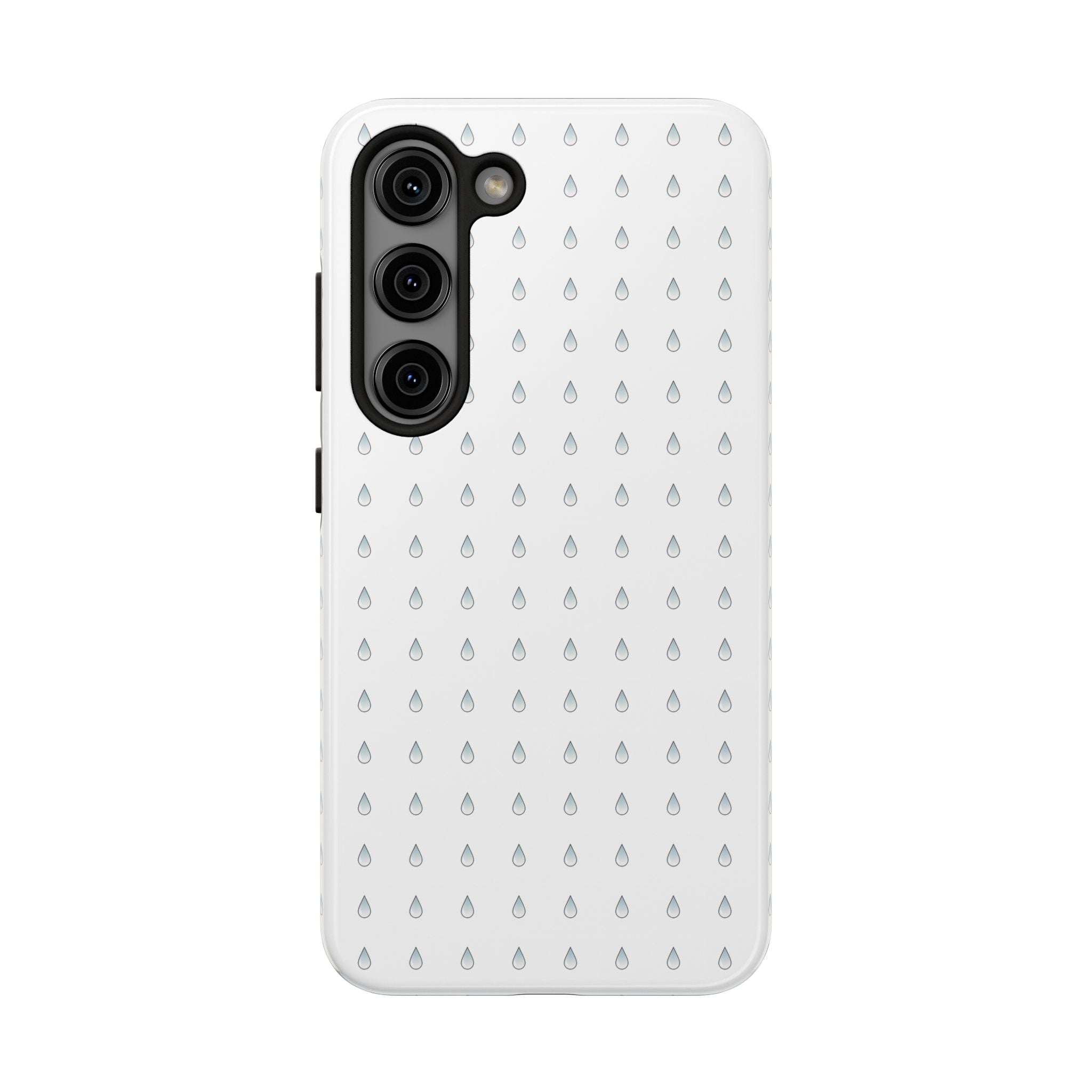 Tough Phone Case — Minimal Raindrop Protective Cover