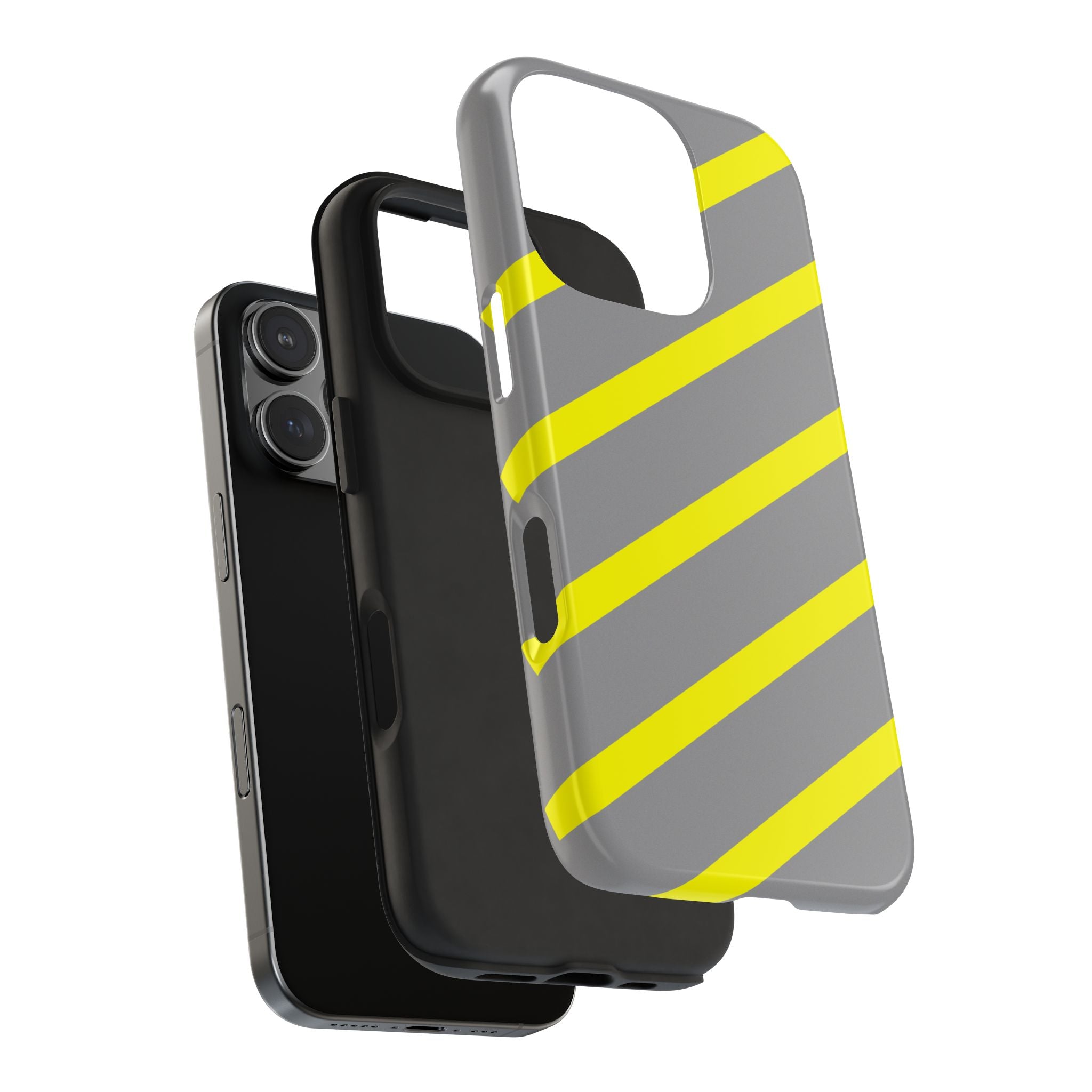 Copy of Tough Phone Case — Blue Diagonal Stripe Shockproof Cover